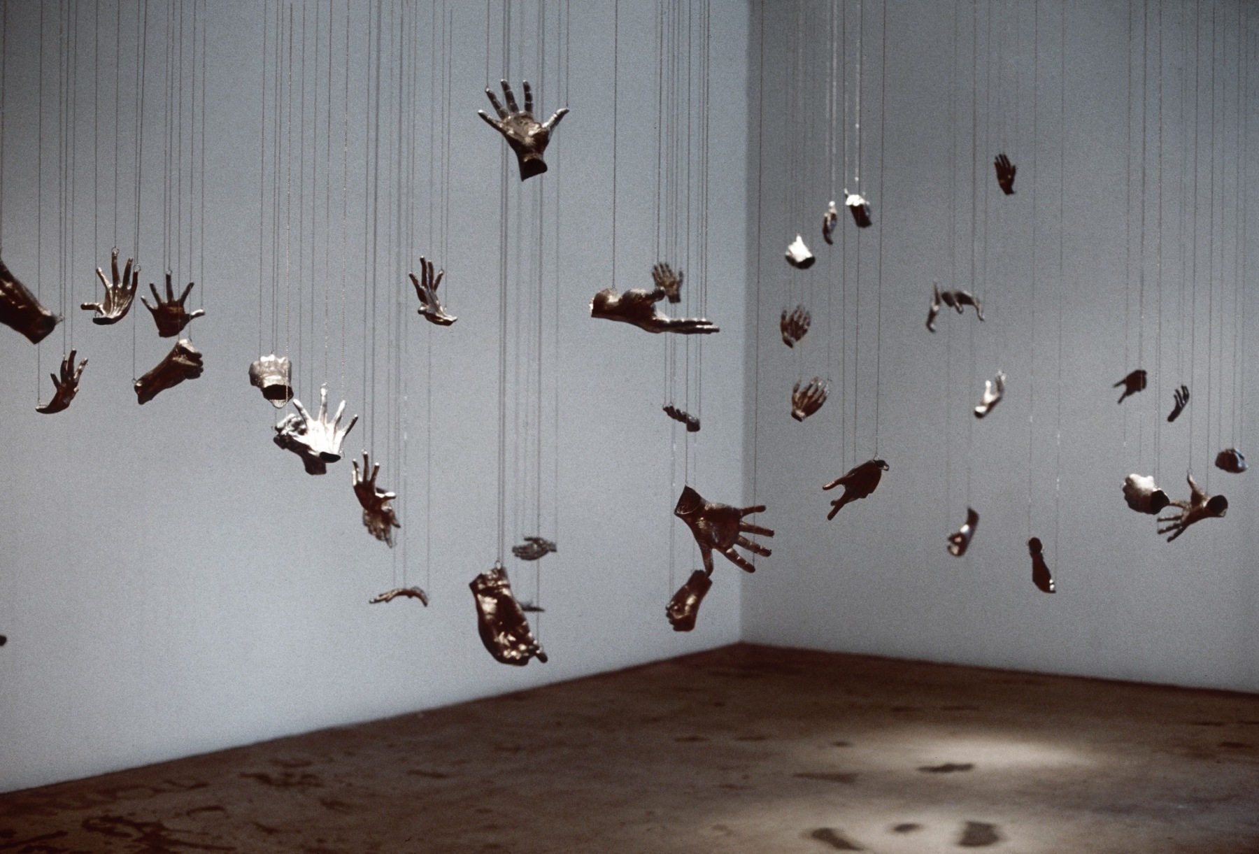 Liz Larner, Installation view: without words, 303 Gallery, New York, 1994