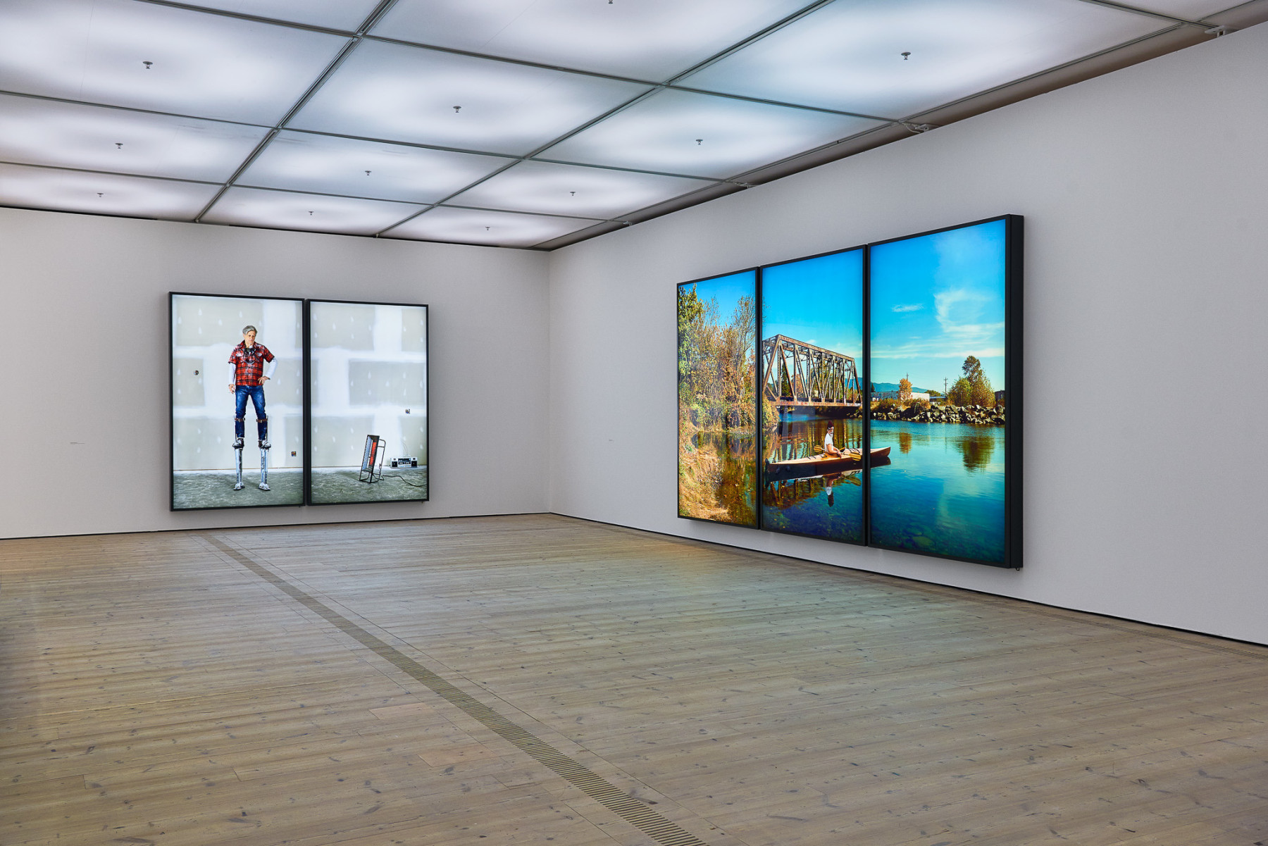 Installation view: Rodney Graham, That's Not Me, 2017, BALTIC Centre for Contemporary Art, Gateshead