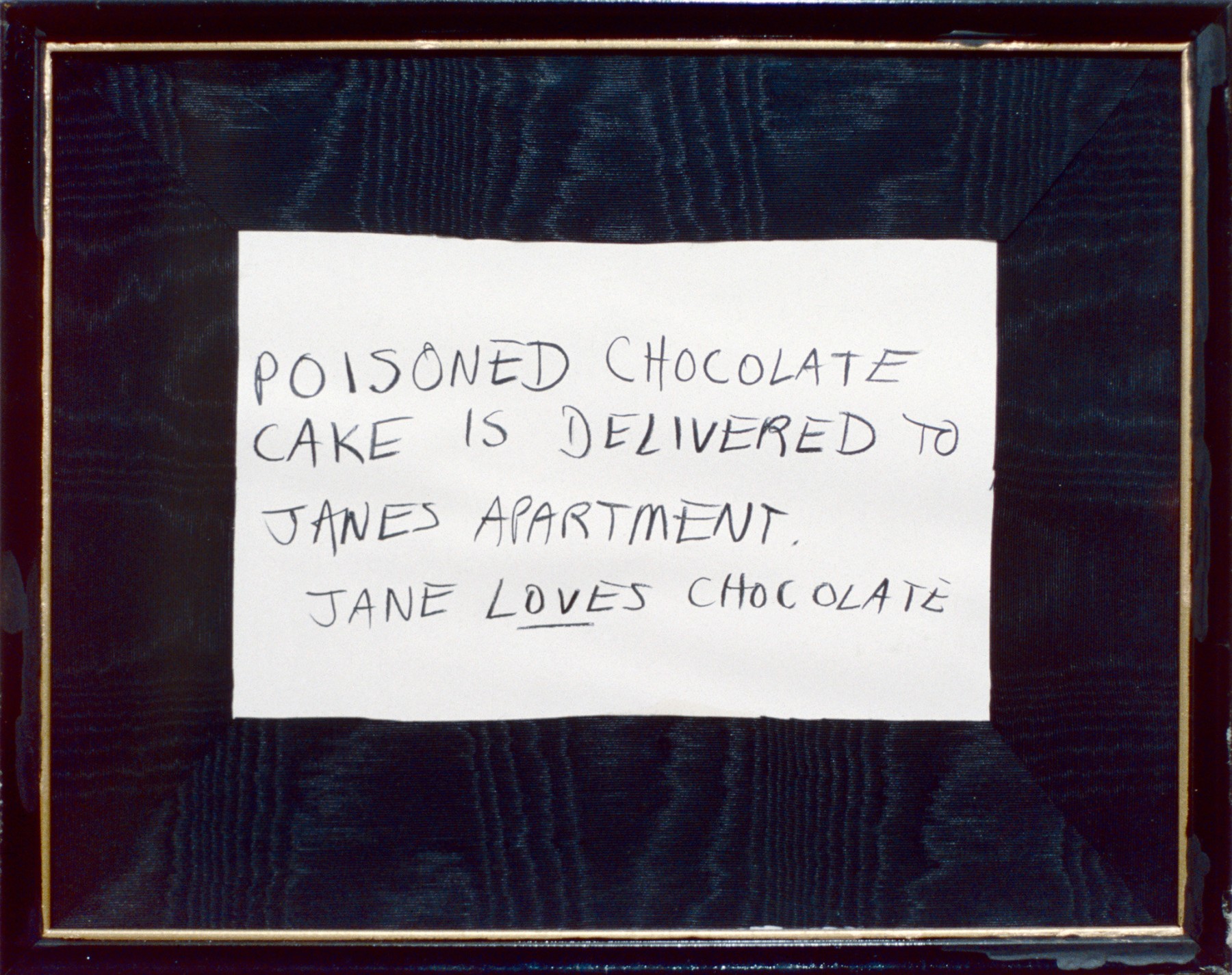 Karen Kilimnik, Jane Creep (Poisoned Chocolate), 1989-1990