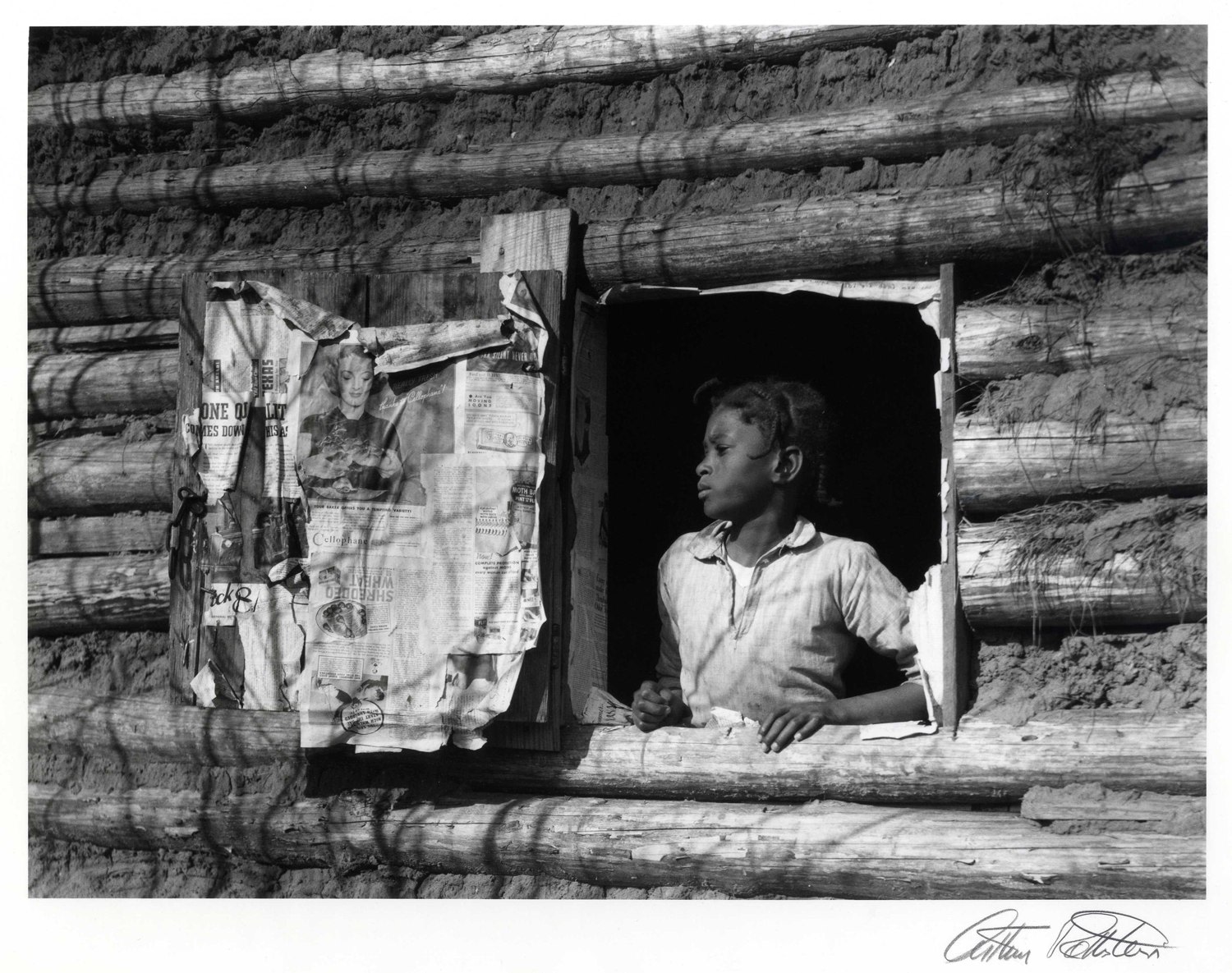 Arthur Rothstein Girl at Gee's Bend, Alabama, 1937