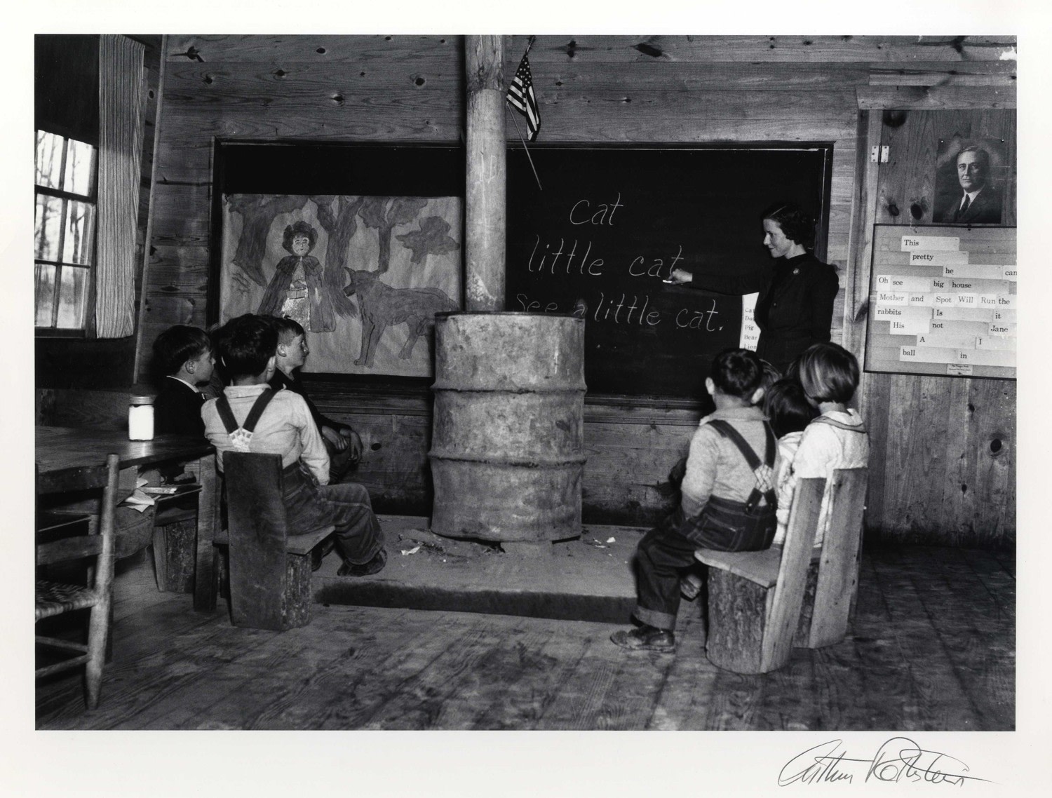 Arthur Rothstein Rural School Alabama, 1938