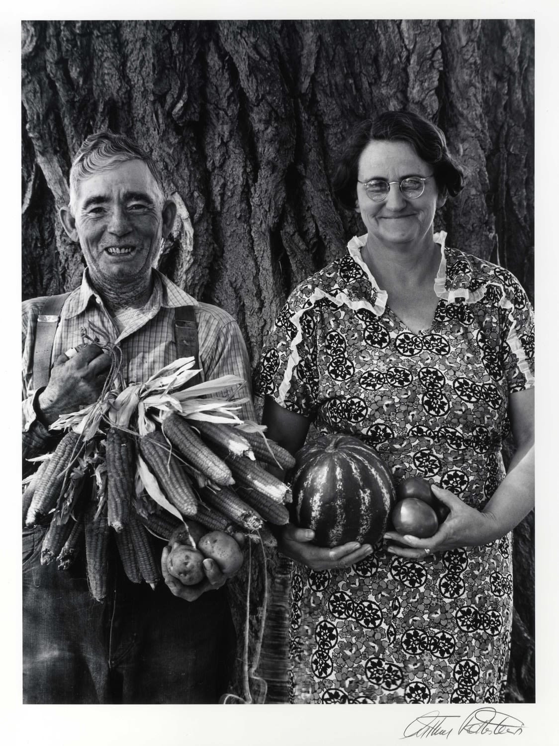 Arthur Rothstein Mr. &amp; Mrs. Andy Bahain, FSA Clients near Kerry Colorado, 1939