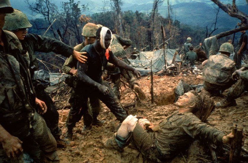 Larry Burrows Reaching Out, Vietnam, 1966