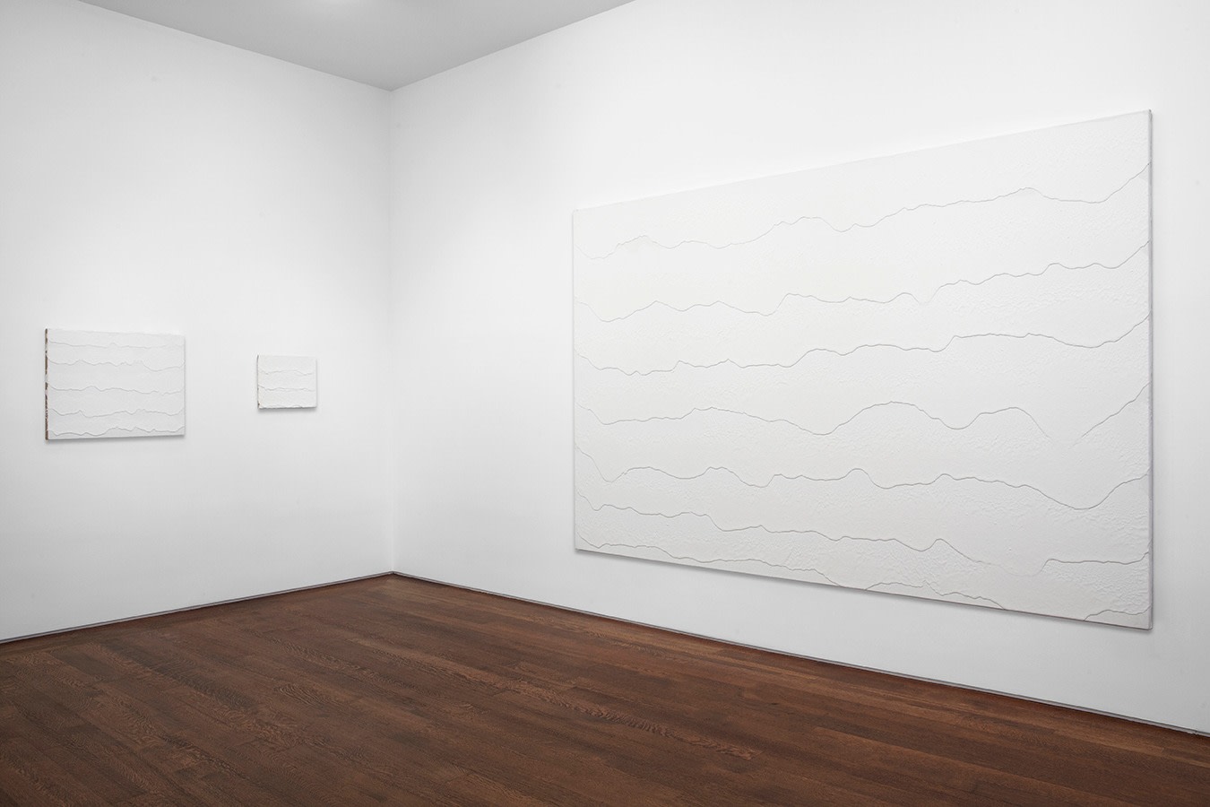 Installation view of Miquel Barcel&oacute; at Acquavella Galleries from October 8 - November 21, 2013.
