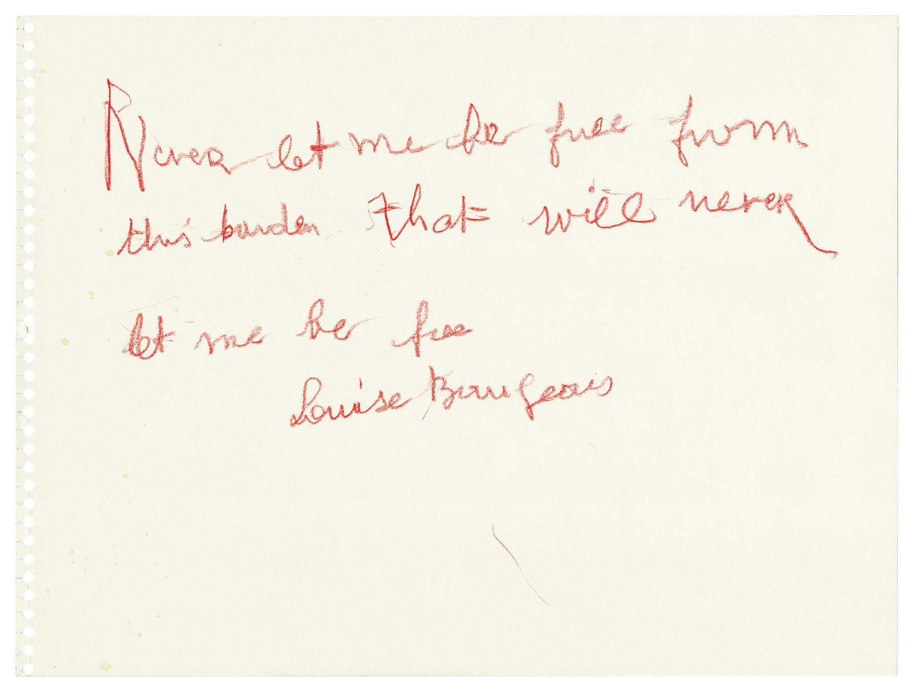 Louise Bourgeois Papers - Extent: 41 cubic feet in 48 boxes - Archive - The Easton Foundation