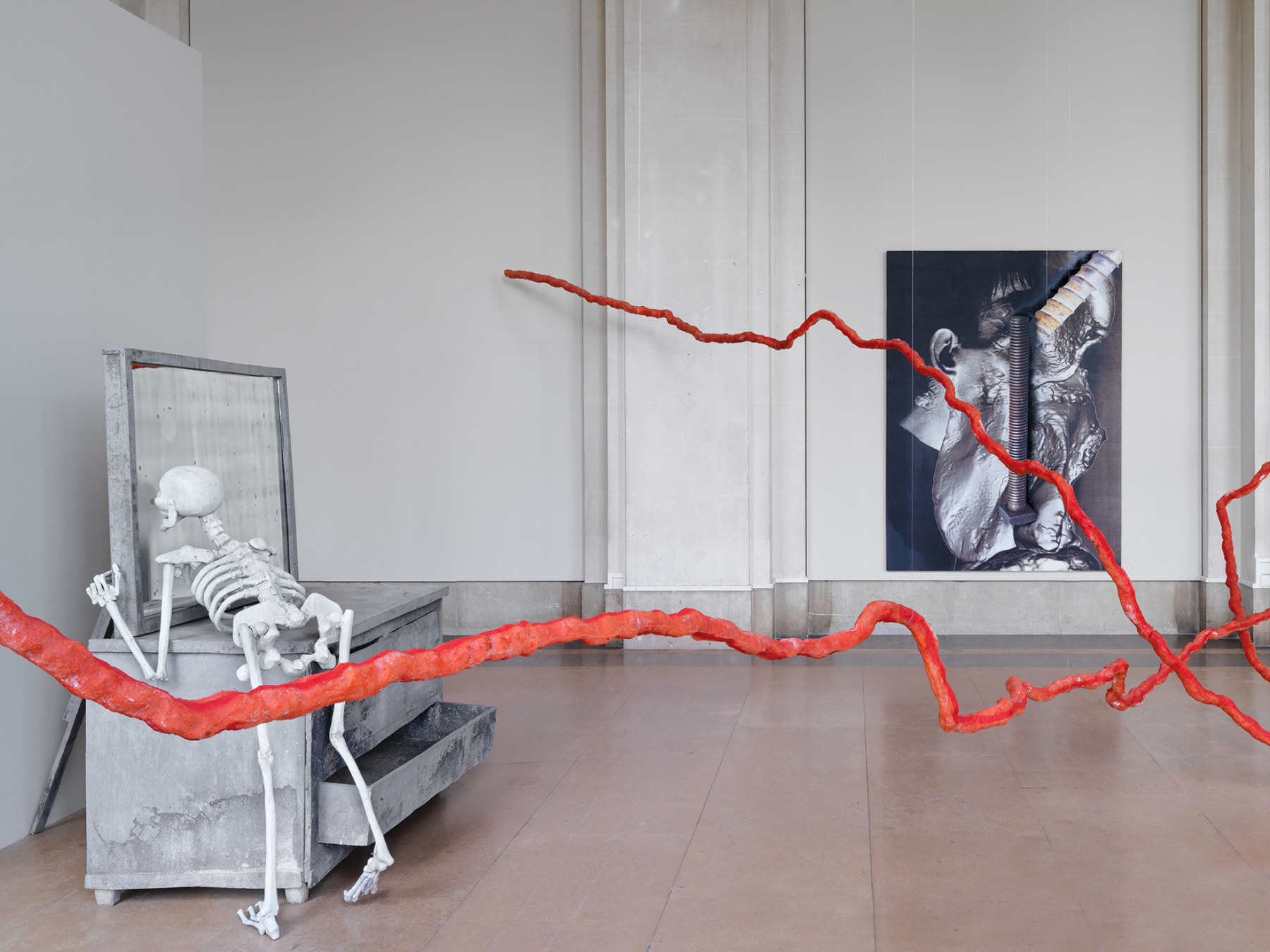 Installation view,&nbsp;Urs Fischer &ndash; False Friends,&nbsp;Museum of Art and History of Geneva, Austria, 2016