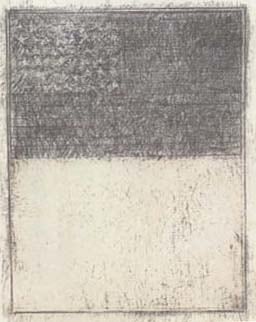 Jasper Johns,&nbsp;Flag above White, 1957.&nbsp;