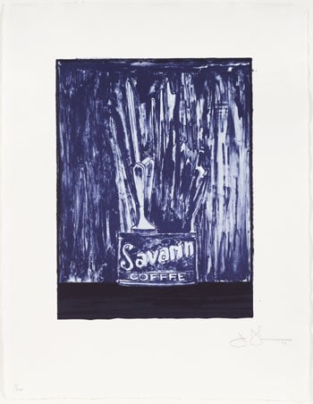 Jasper Johns, Savarin 6, 1979.
