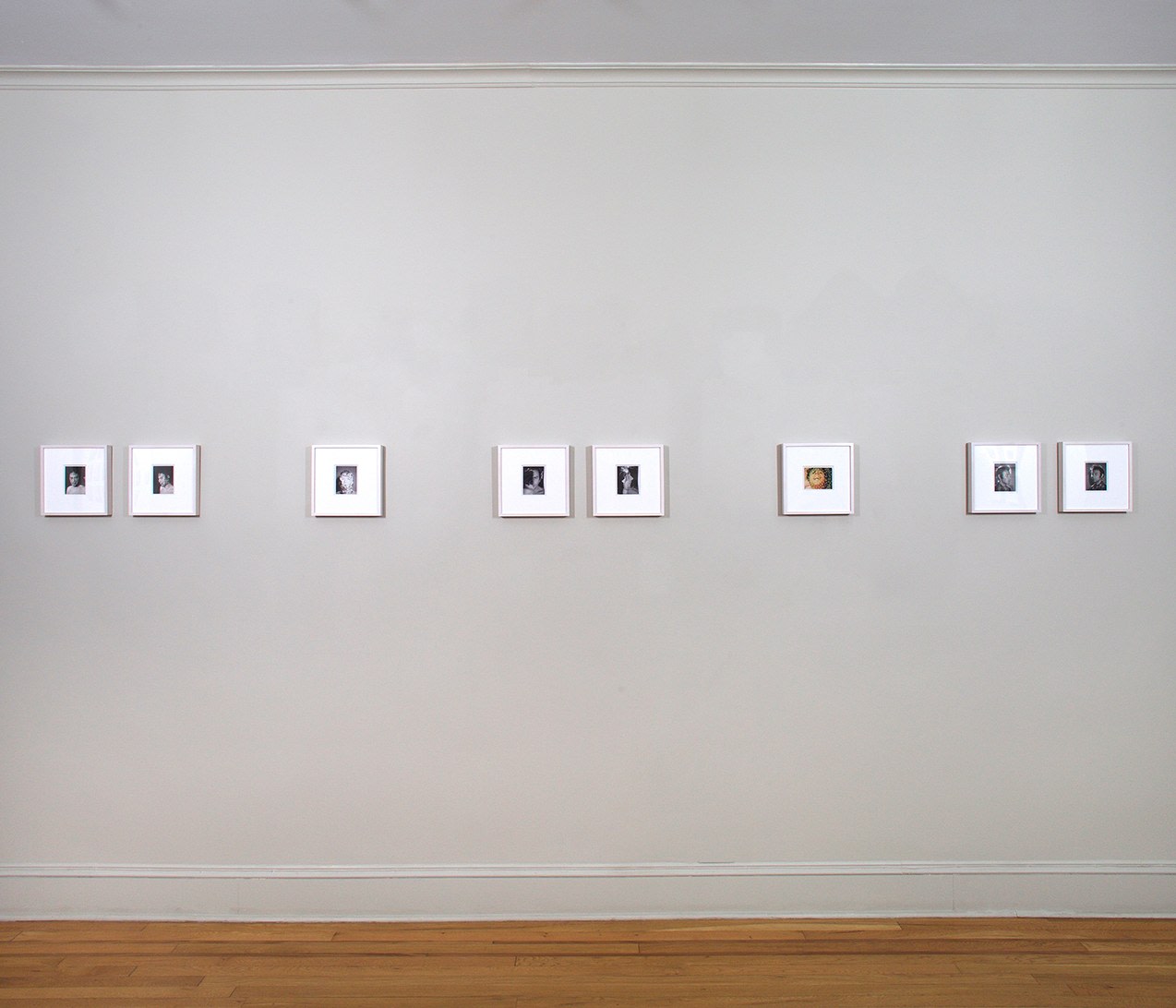 Installation view of&nbsp;Lucas Samaras: AutoPolaroids, 1969-71​ at Craig F. Starr Gallery