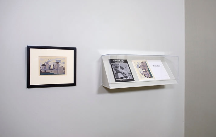 Installation view of The Complete Graphic Work of Charles Sheeler at Craig F. Starr Gallery