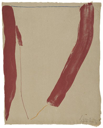 Helen Frankenthaler, A Slice of the Stone Itself, 1969.