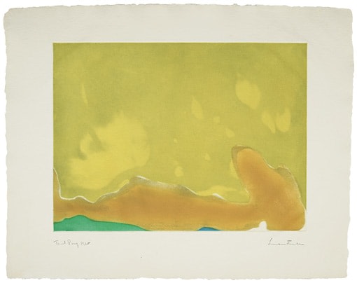 Helen Frankenthaler, Yellow Span, 1968.