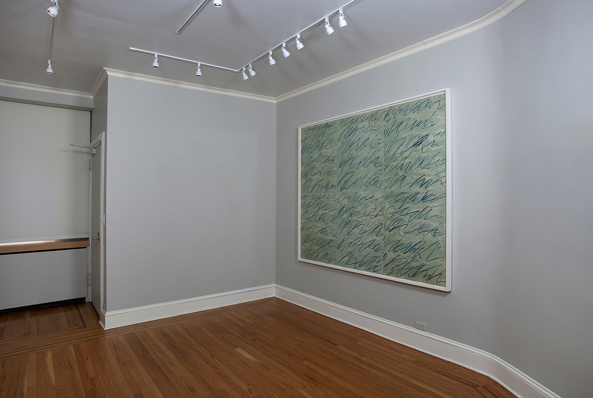 Installation view of Cy Twombly Prints at Craig F. Starr Gallery