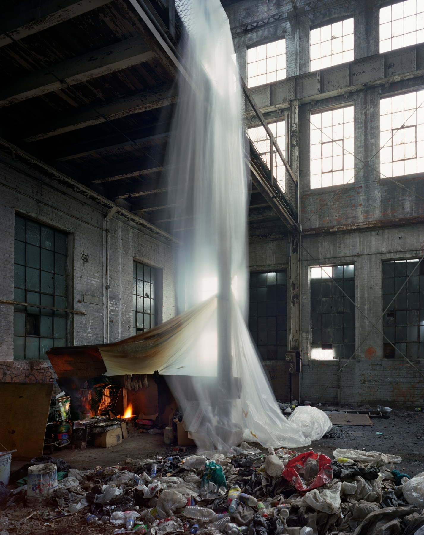 Dry Dock, from the series Detroit, 2008. Archival pigment&nbsp;print. Available at 40 x 30, 50 x 40, 60 x 50, or 90 x 70 inches, edition of 5.