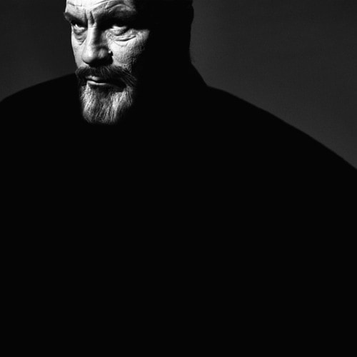 Victor Skrebneski / Orson Welles, Actor, 30 October (1970),&nbsp;Los Angeles Studio, 2014,&nbsp;Archival pigment print,&nbsp;19 x 19 inches
