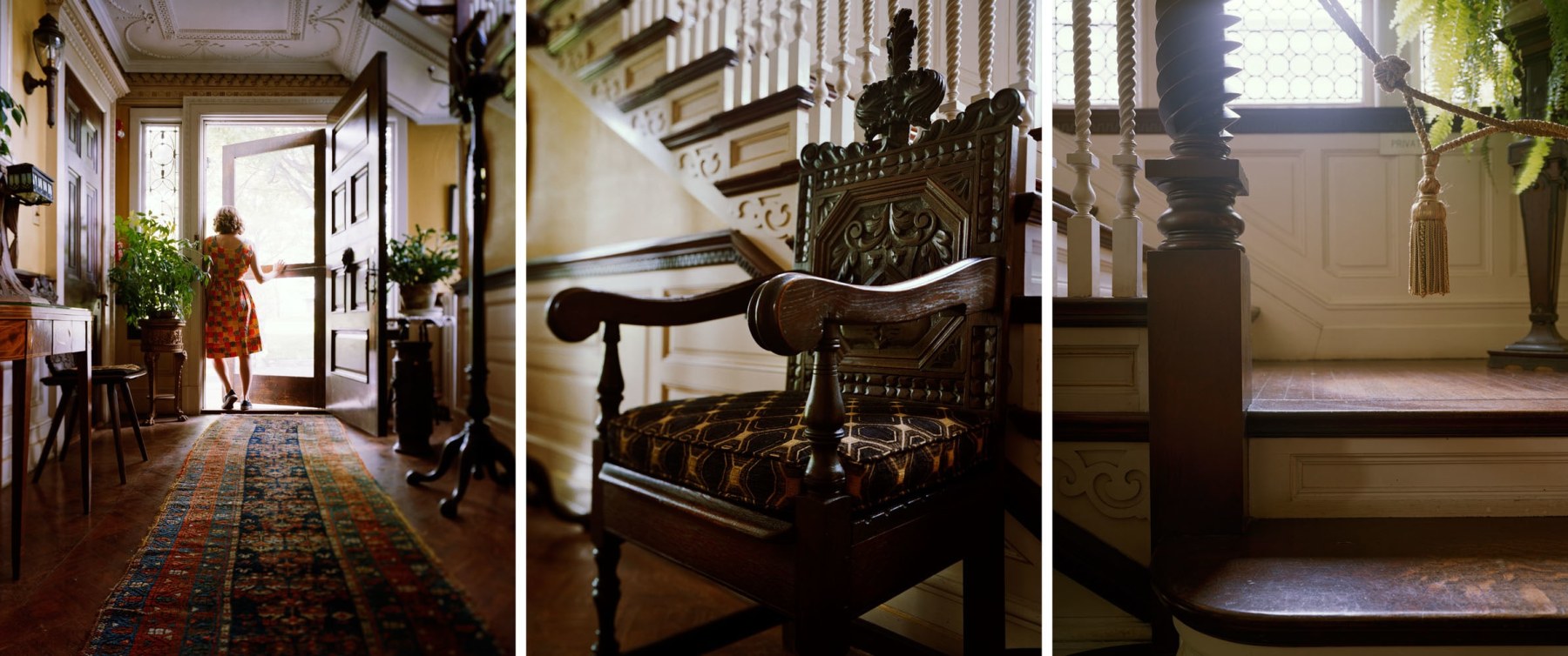 Having Seen Shakespeare&#039;s Chair, 2005.&nbsp;Three-panel archival pigment print, available as&nbsp;24 x 60 or 40 x 90 inches.&nbsp;