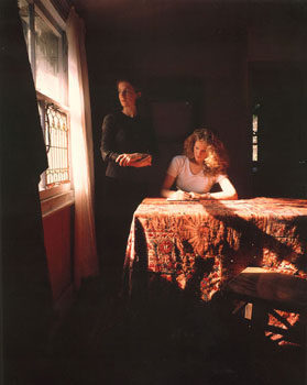 Girl Writing an Affidavit, 1997