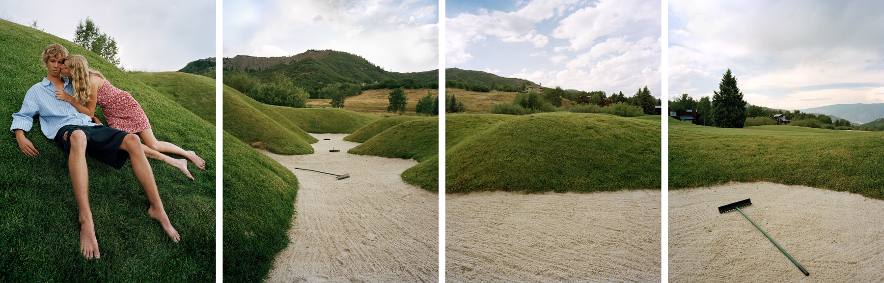 Trap, 2007.&nbsp;Four-panel archival pigment print, available as&nbsp;24 x 80 or 40 x 120 inches.&nbsp;