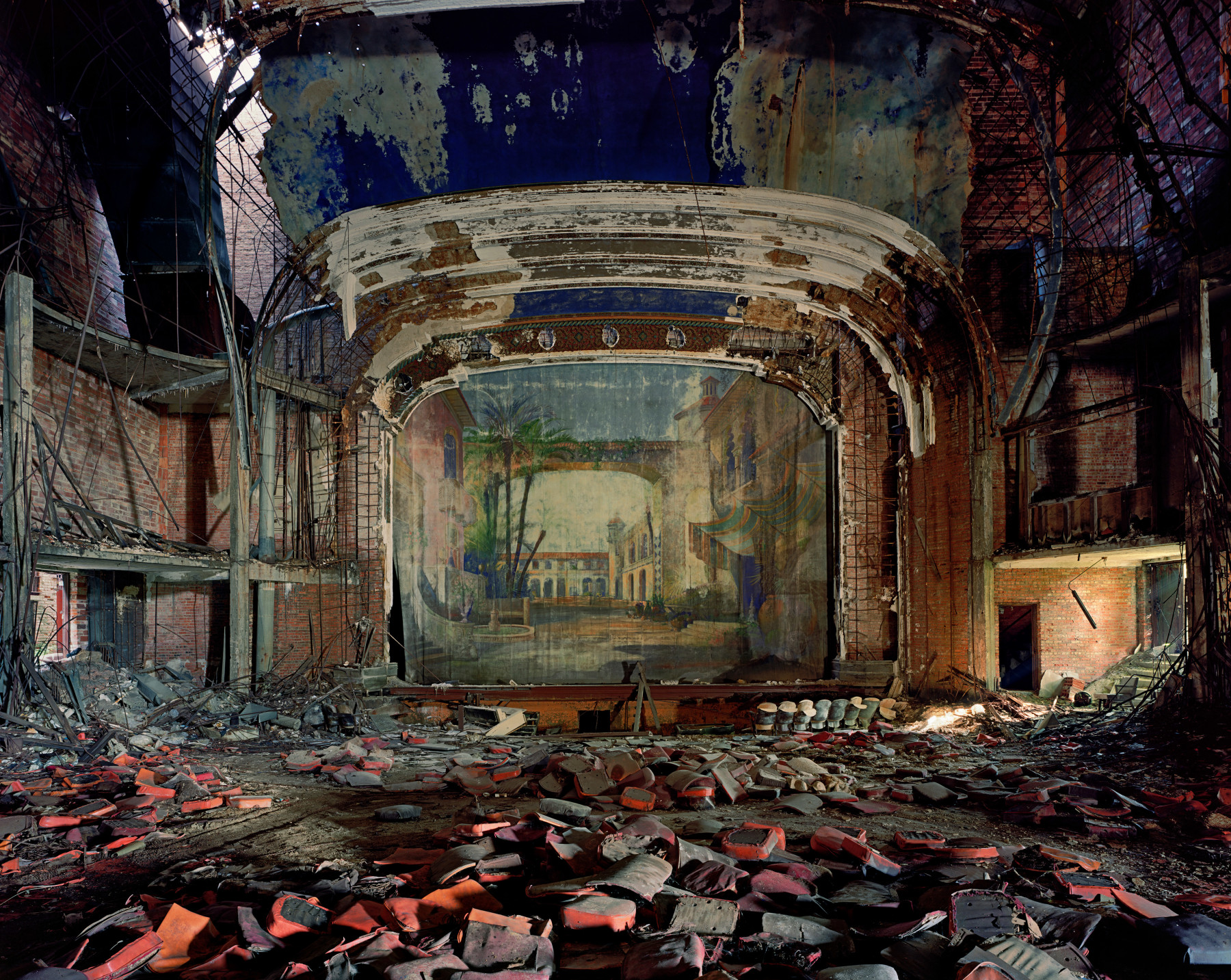 Palace Theater, Gary Indiana, from the series Detroit, 2008. Archival pigment&nbsp;print. Available at 30 x 40, 40 x 50, 50 x 60, or 70 x 90 inches, edition of 5.