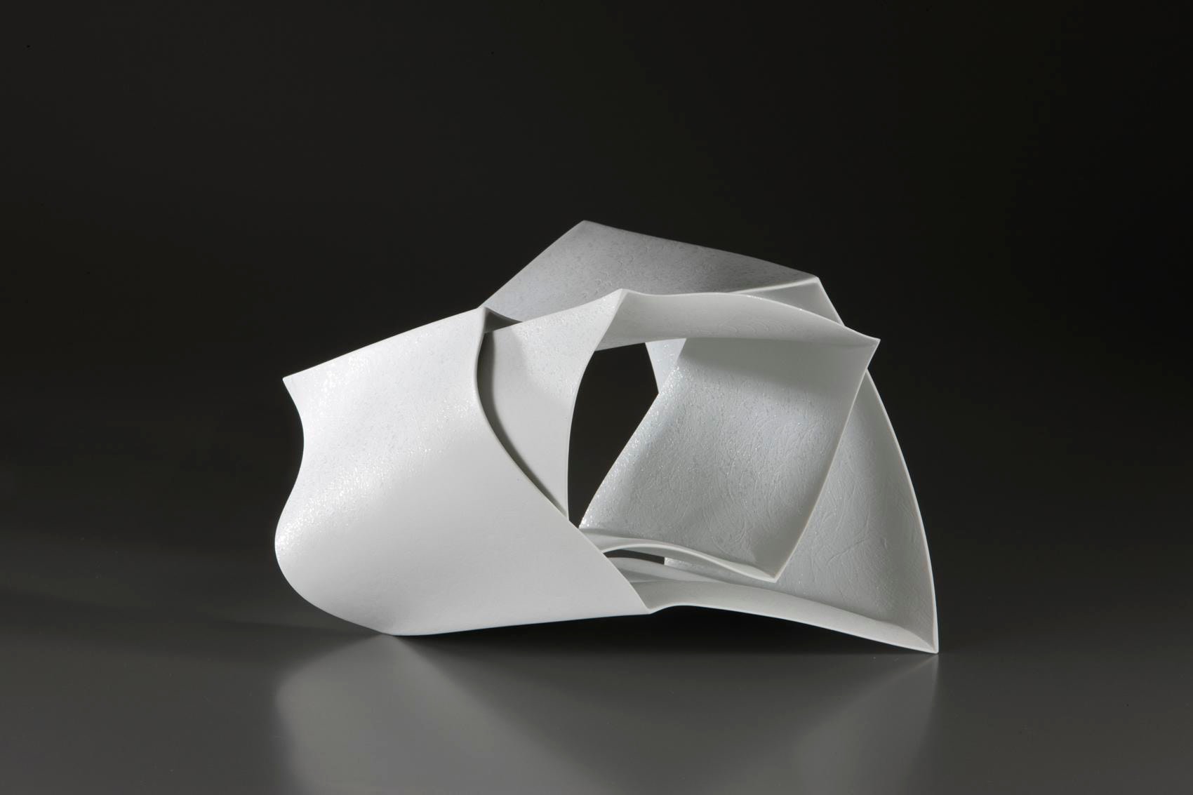 Nagae Shigekazu, Forms in Succession #21, 2010, Japanese modern, contemporary, ceramics, sculpture