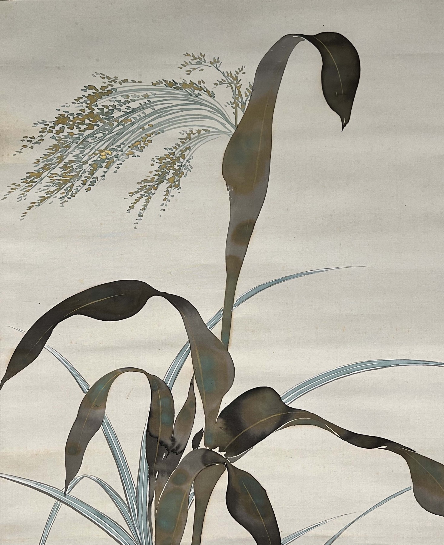 Kamisaka Sekka - Autumn plants and flowers - Artworks - Joan B Mirviss LTD | Japanese Fine Art | Japanese Ceramics