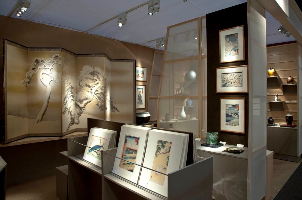 The Winter Antiques Show 2013 booth.