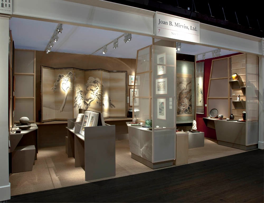The Winter Antiques Show 2013 booth.