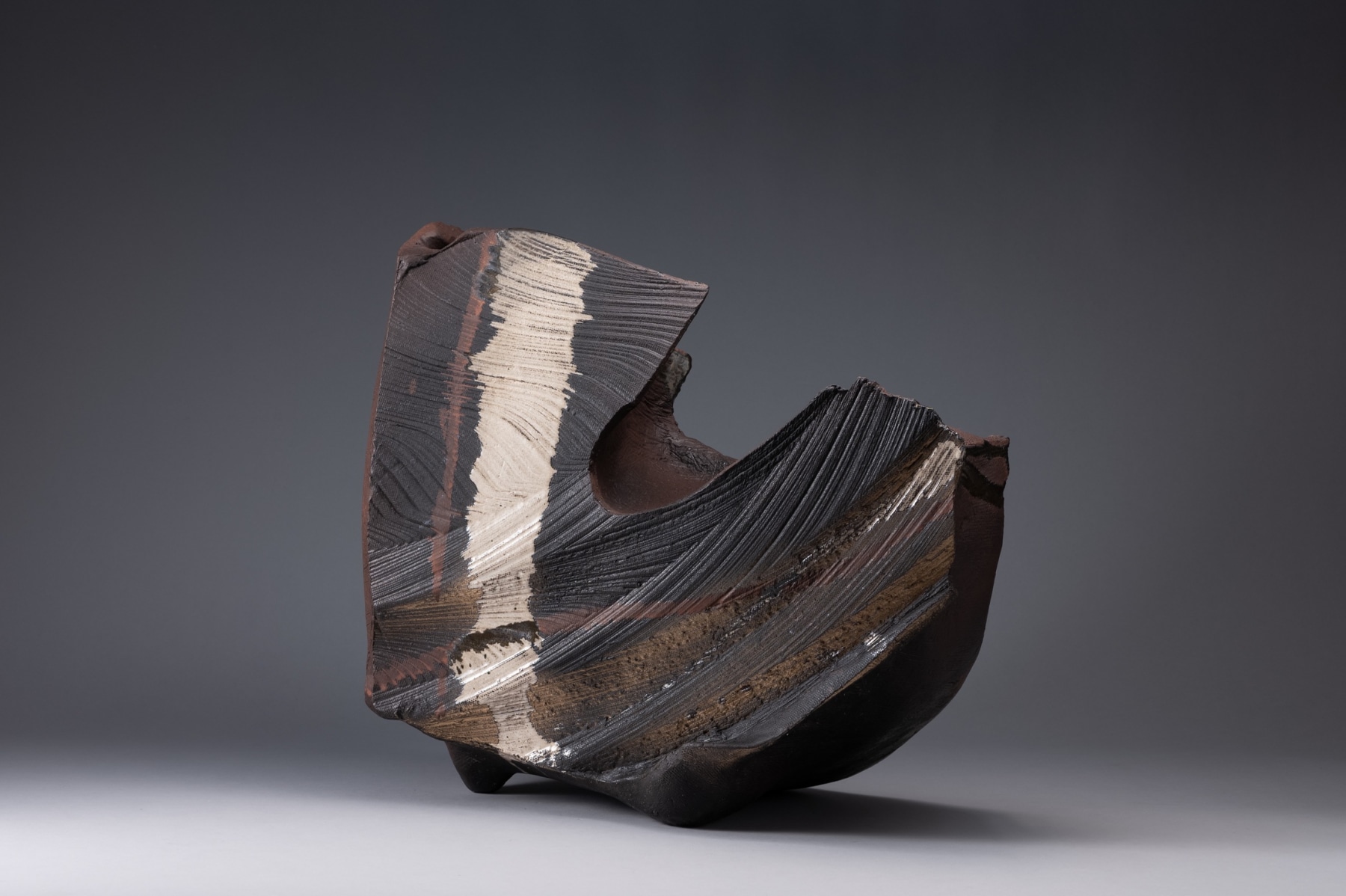 Hayashi Kaku | ETERNAL CURRENTS - Her first solo exhibition outside Japan - Exhibitions - Joan B Mirviss LTD | Japanese Fine Art | Japanese Ceramics