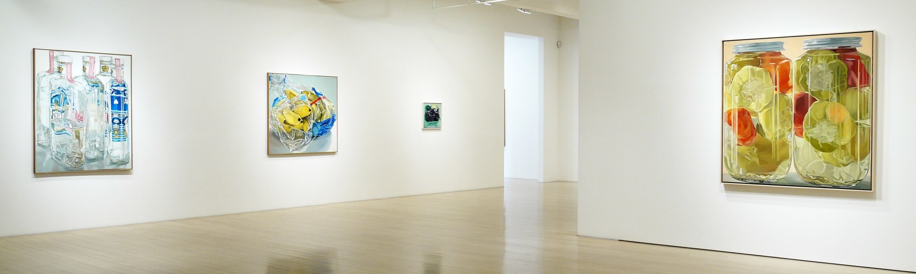 Installation view of&nbsp;Janet Fish: Glass and Plastic, 2016