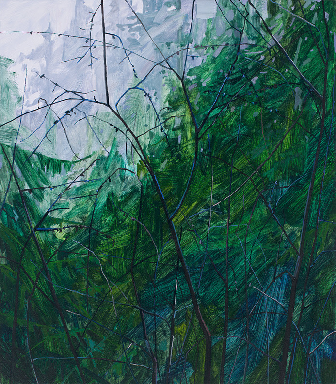 Trees, 2018 Oil on canvas