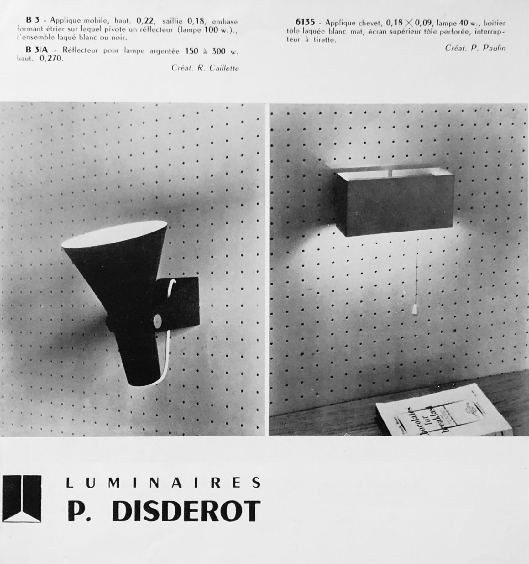 Disderot Advertisement, c. 1959