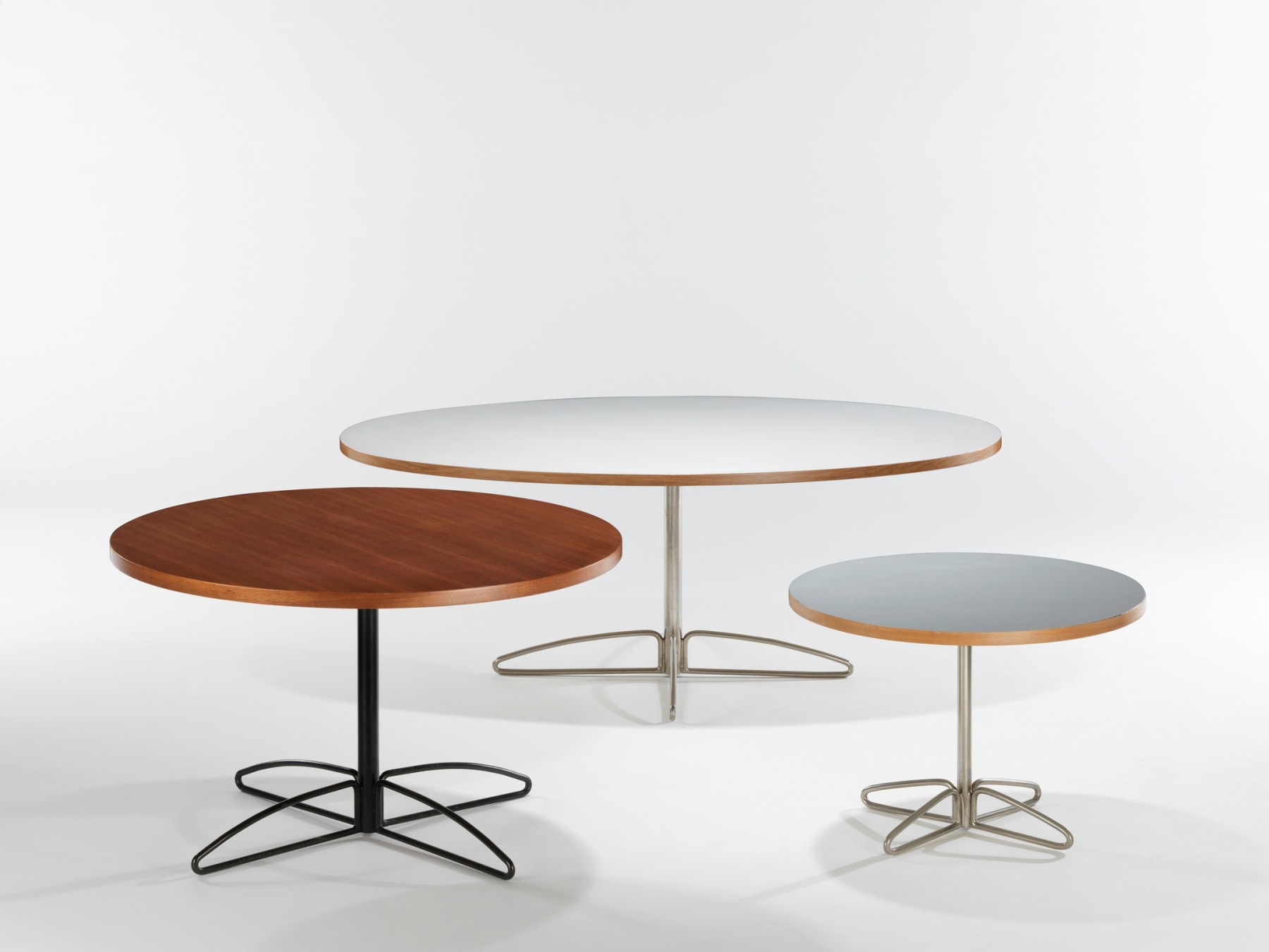 Gueridon, c. 1960; Oval Table, c. 1960; Gueridon, 1960