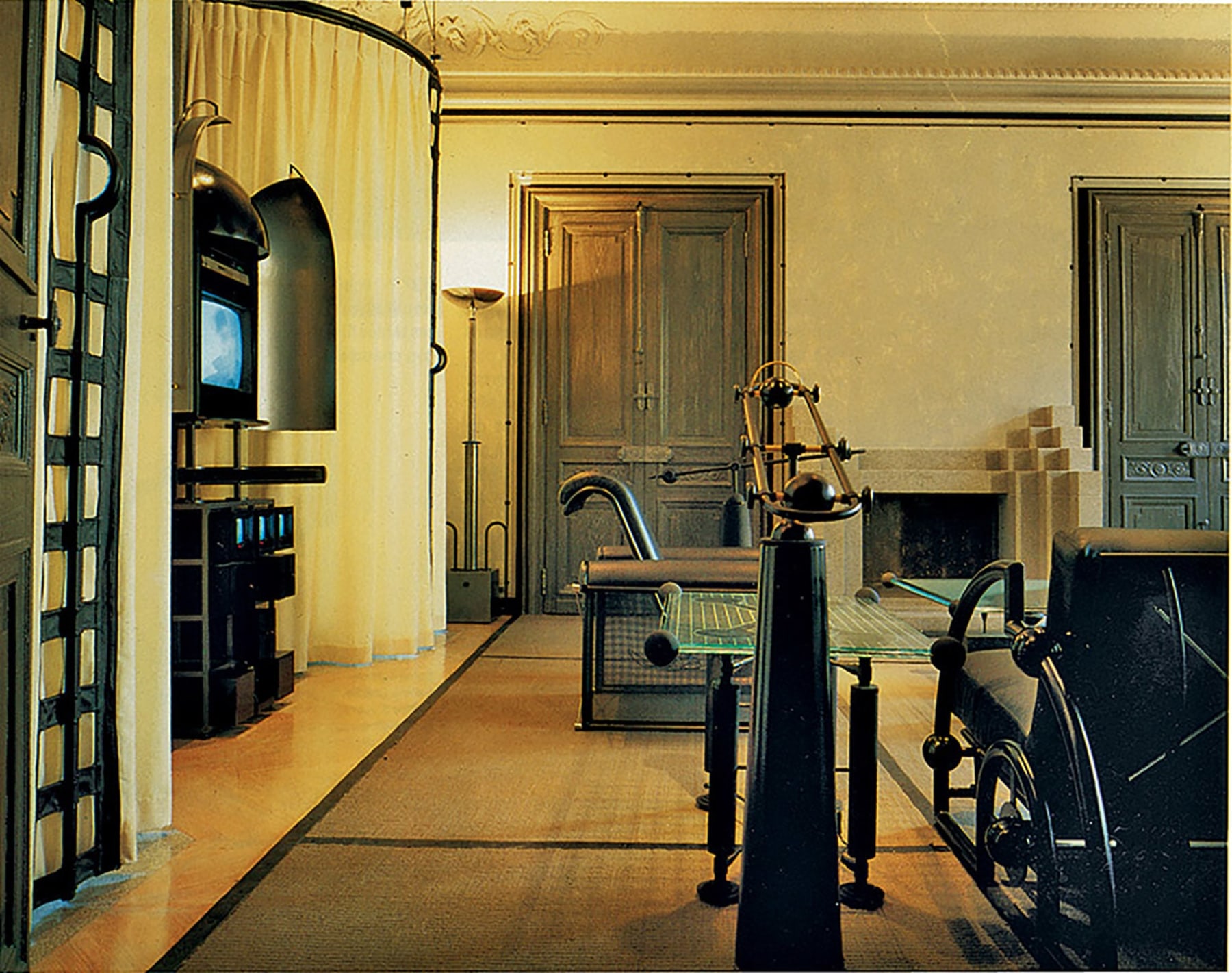President Fran&ccedil;ois Mitterrand&#039;s private apartment,&nbsp;Palais de l&#039;&Eacute;lys&eacute;e, Paris,&nbsp;c. 1984