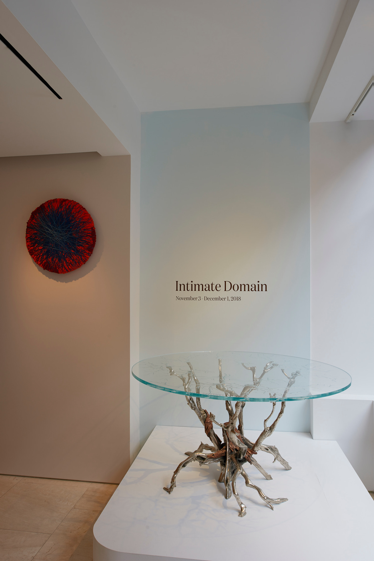 Installation view of&nbsp;Intimate Domain, November 3 &ndash; December 15, 2018