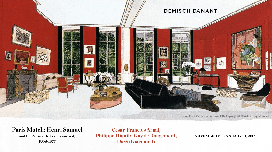 Paris Match: Henri Samuel and The Artists He Commissioned, 1968-1977