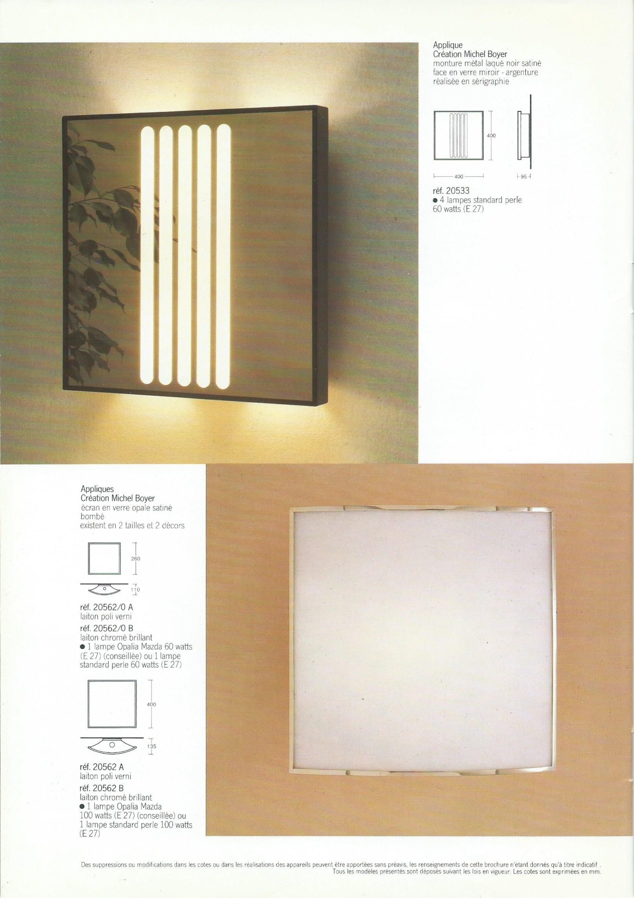 Verre Lumiere Catalogue