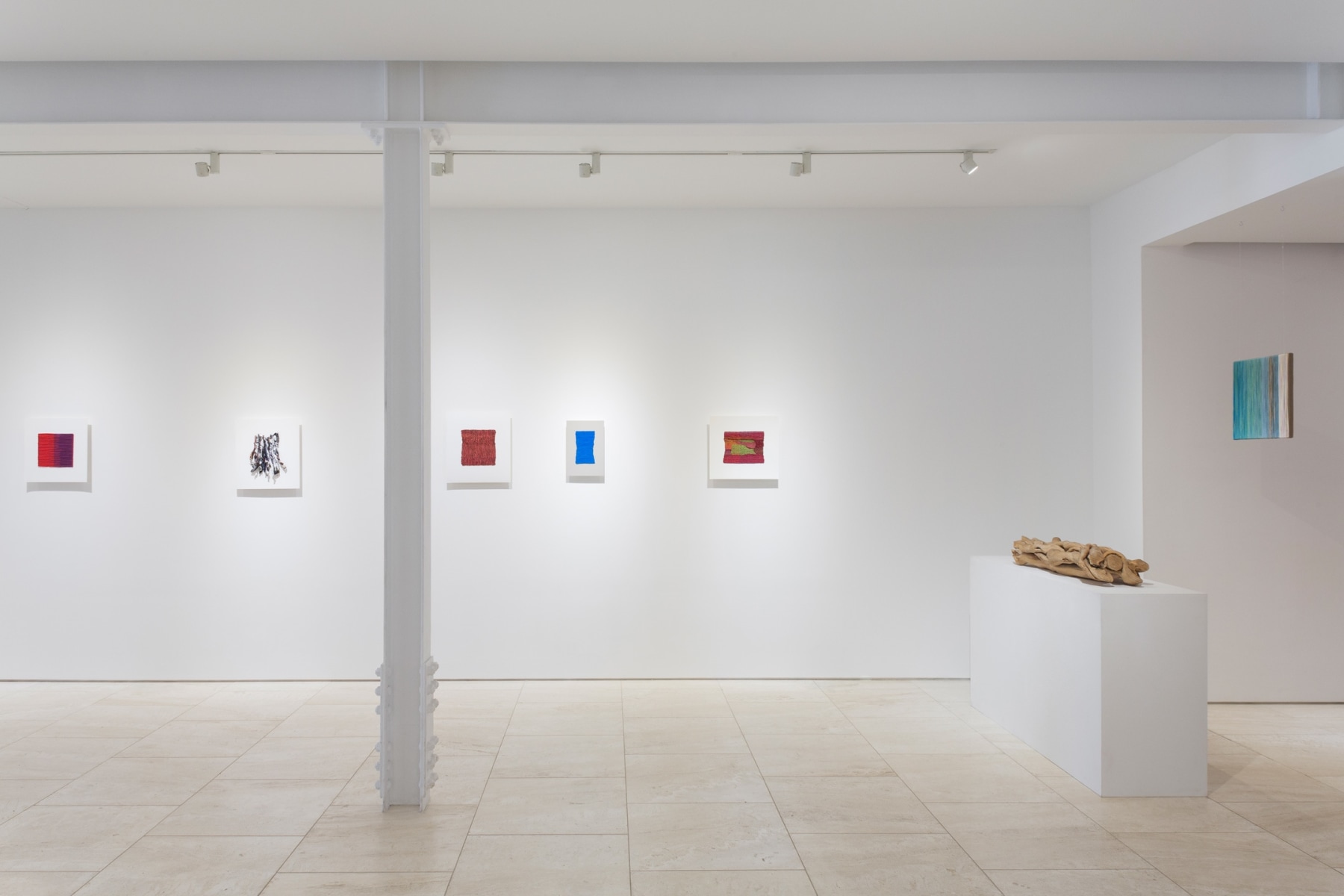 Installation view of&nbsp;Sheila Hicks: Line by Line, Step by Step, April 29 &ndash; August 17, 2019