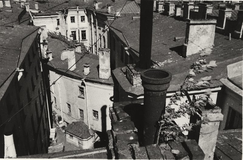 Boris Smelov Wind on the Rooftop. Gumilev&#039;s House, 1985