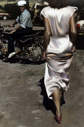 Ann Rhoney Silk Dress Coming, 1982