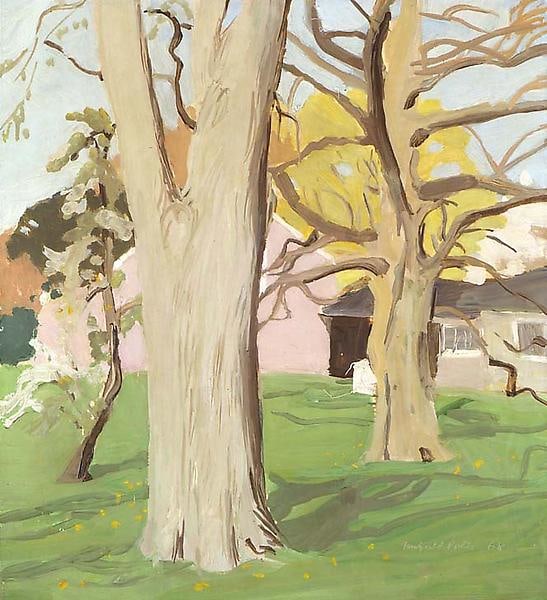 Fairfield Porter, Trees in Bloom, 1968