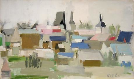 Talcy 1962 oil on canvas