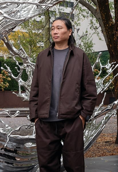 Portrait of Artist Zheng Lu in New York, 2024