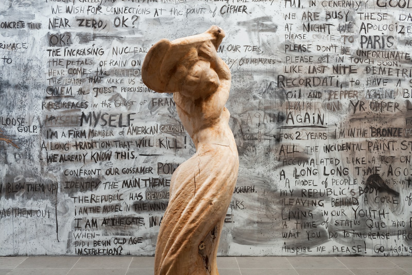 jim dine antikenmuseum installation 2016 muscle and salt