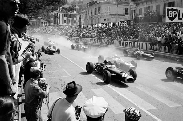 Grand Prix of Monaco Start, Monaco, 1966