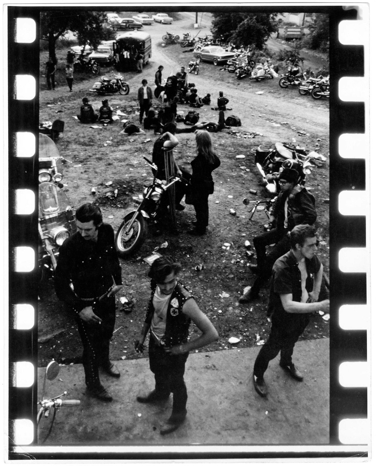 Copyright Danny Lyon / Magnum Photos, Dayton, Ohio, from The Bikeriders, 1966