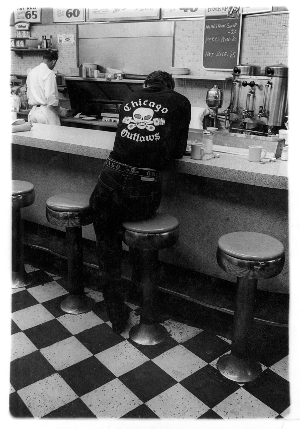 Copyright Danny Lyon / Magnum Photos, Jack, Chicago,&nbsp;from The Bikeriders, 1965