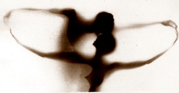Osmosis, Untitled #0102458, 20 x 40 Silver Gelatin Photograph, Copper, and Glass, Ed. 10