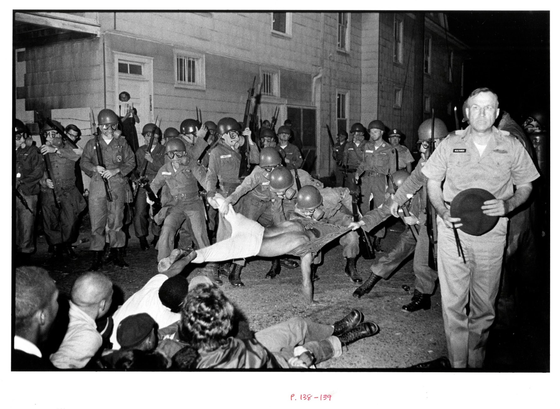 Copyright Danny Lyon / Magnum Photos, Cliff Vaughs, SNCC photographer, Arrested, Cambridge MD Spring,&nbsp;from Memories of The Southern Civil Rights Movement, 1964