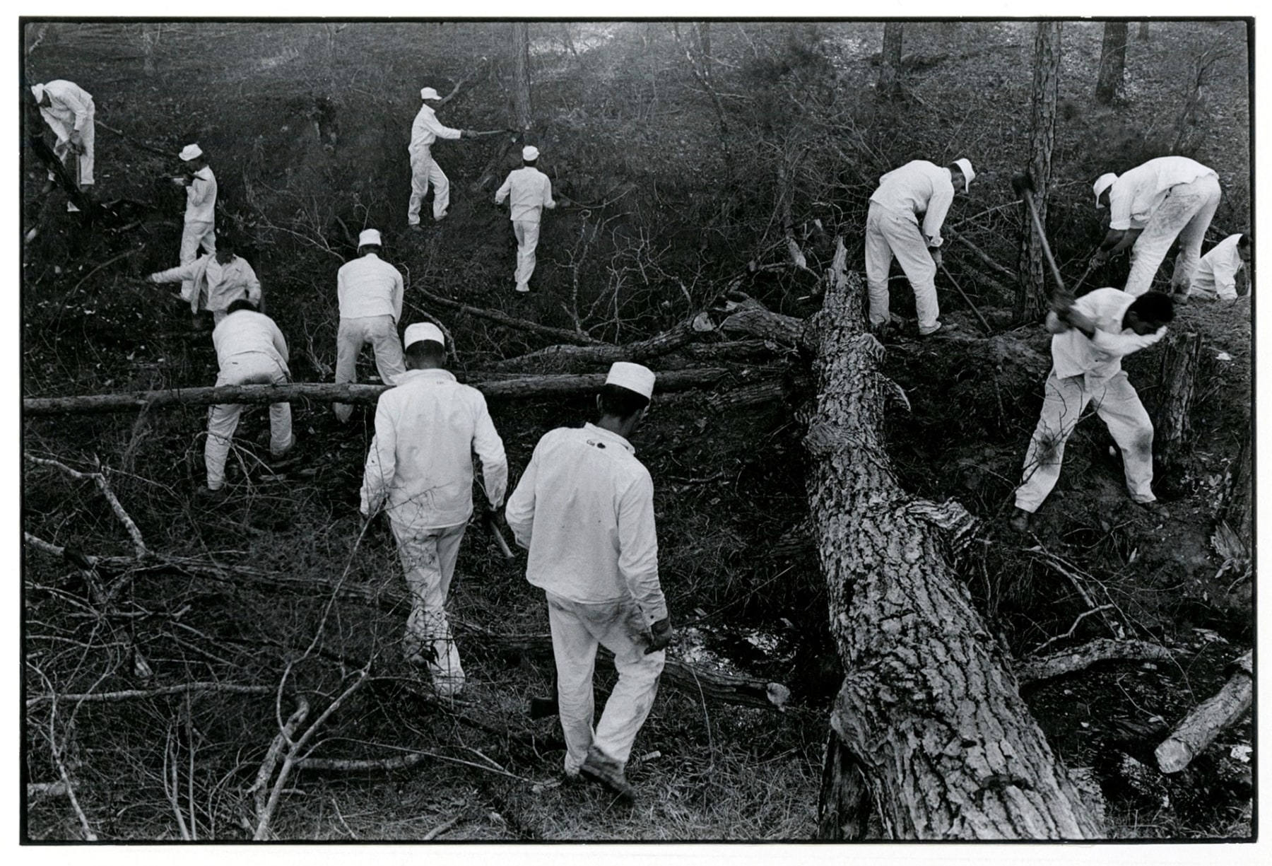 Copyright Danny Lyon / Magnum Photos, The Ellis Woods, from Conversations with the Dead, 1968