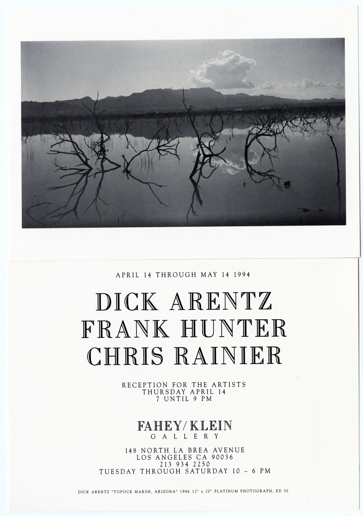 Dick Arentz / Frank Hunter / Chris Rainier